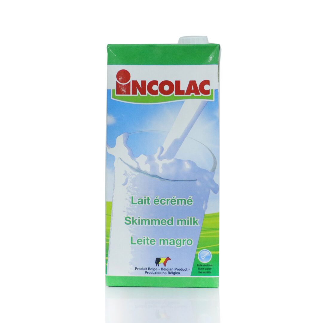 Incolac UHT Skimmed 12 x 1Litre (Carton)