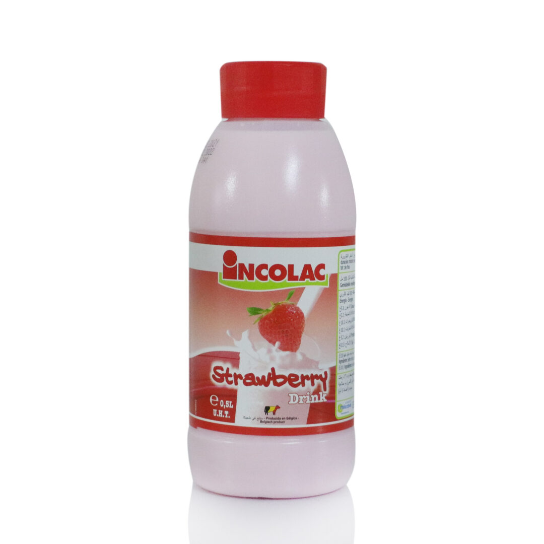 Incolac Flavored Milk Strawberry 500mlx20 (Carton)