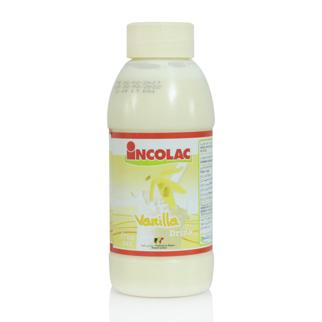 Incolac Flavored Milk Vanilla 500mlx20 (Carton)