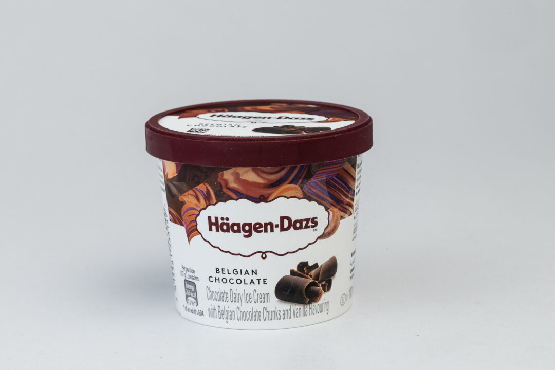 Haagen-Dazs Belgian Chocolate 24x100ml (Carton)