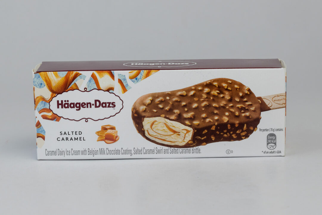 Haagen-Dazs Salted Caramel 24x80ml Stick Bar (Carton)