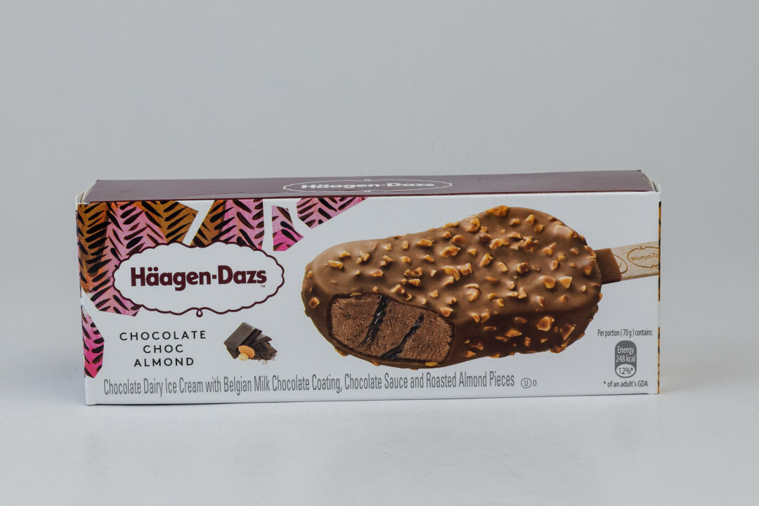 Haagen-Dazs Chocolate Almond 24x80ml Stick Bar (Carton)