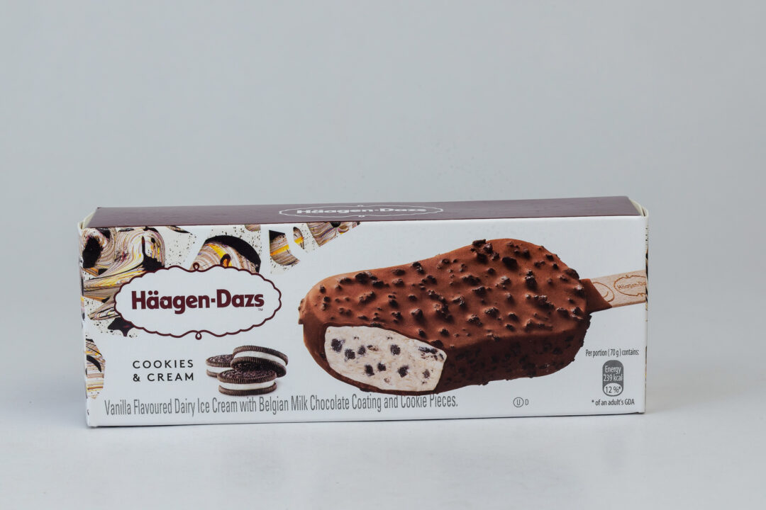 Haagen-Dazs Cookies & Cream 24x80ml Stick Bar (Carton)