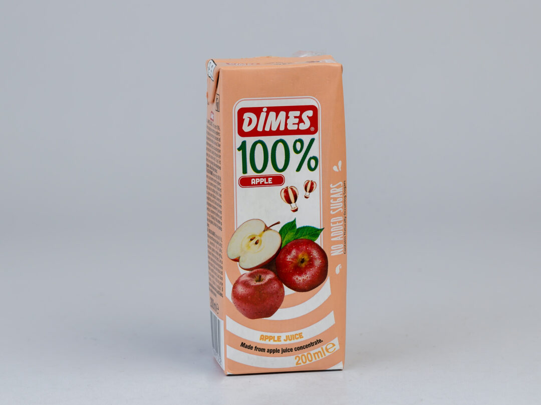 Dimes Premium Apple 100% 200ml x 27 (Carton)