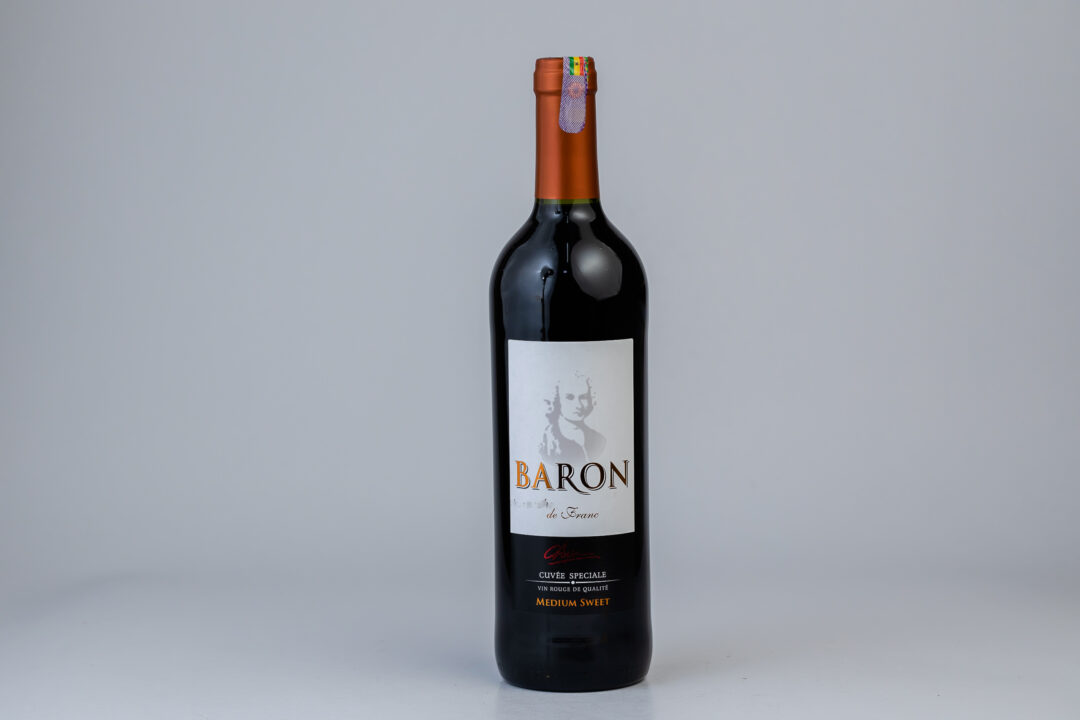 Baron De Franc Red Wine Semi Sweet 750mlx6 (Carton)