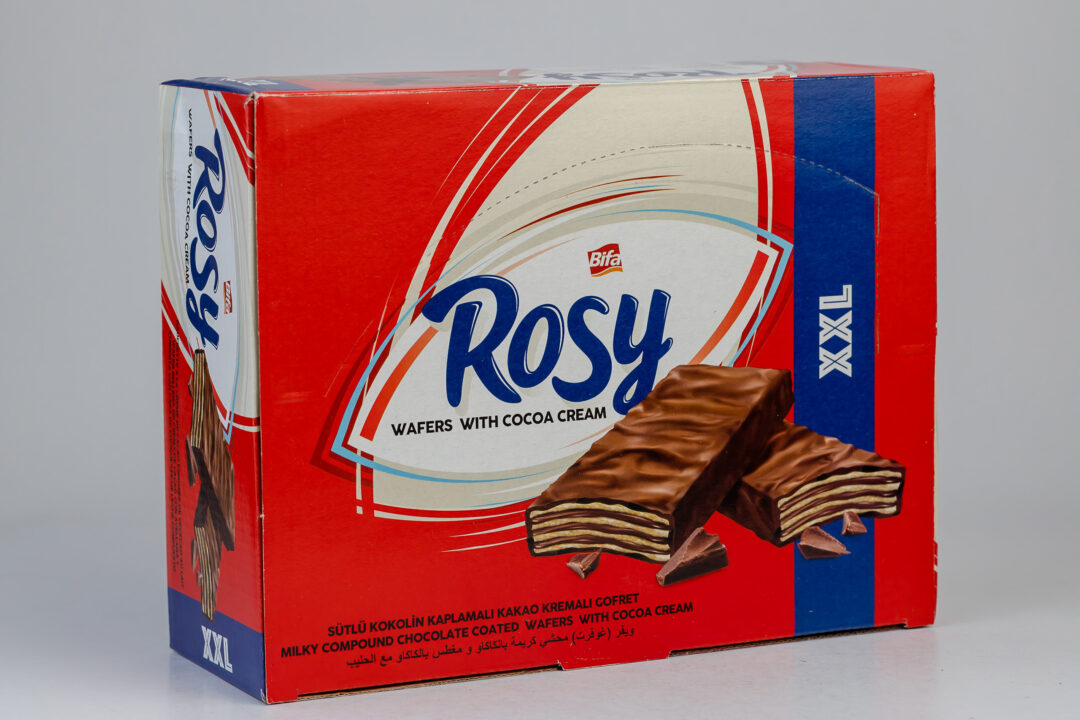 Bifa Rosy Wafer Dark Chocolate 1x24 75gr (Box)