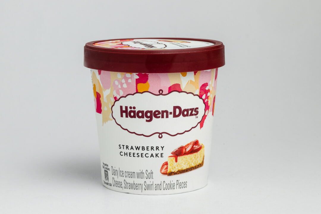 Haagen-Dazs Strawberry & Cheesecake 8x460ml (Carton)