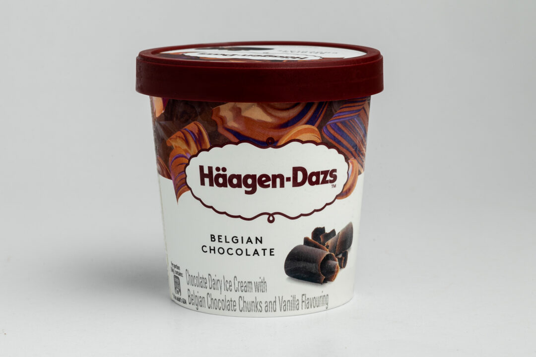 Haagen-Dazs Belgian Chocolate 8x460ml (Carton)