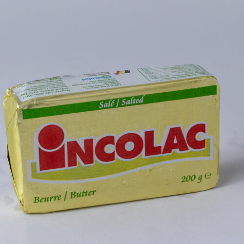 Incolac Salted Butter 80% 200g x (Pieces)