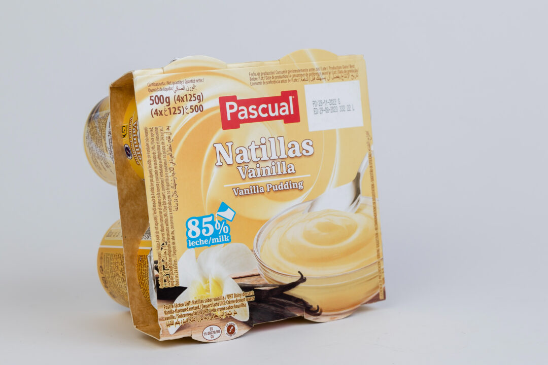 Pascual Pudding Vanilla (1x6x4) 125G (Tray)