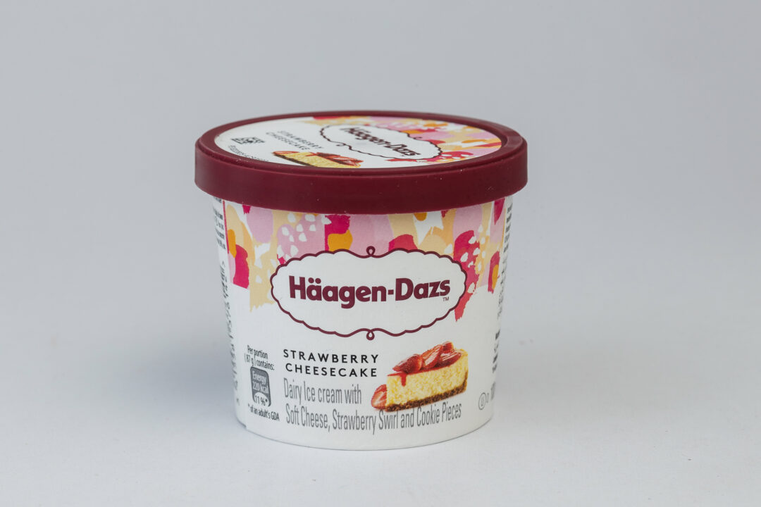 Haagen-Dazs Strawberry & Cheesecake 24x100ml (Carton)