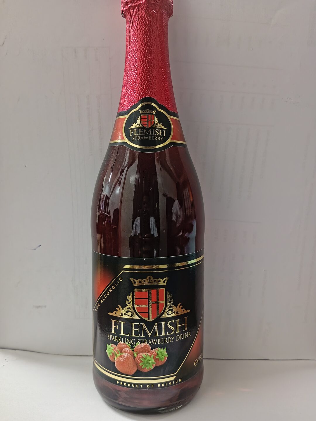 Flemish Sparking Wine Strawberry Flv 750mlx12 (Ctn)