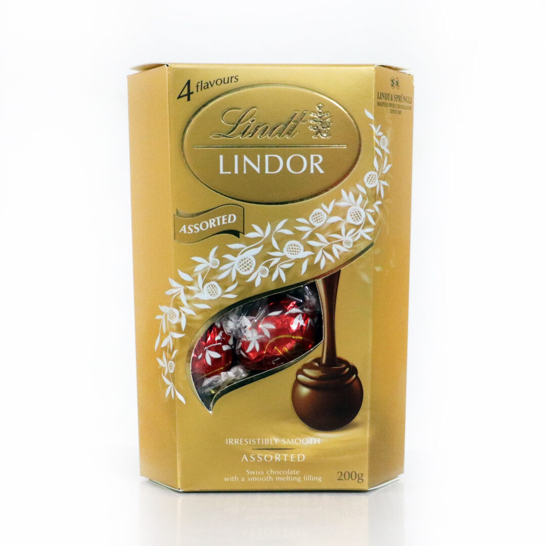 Lindt Assorted Lindor Cornet 8x200g (Ctn)