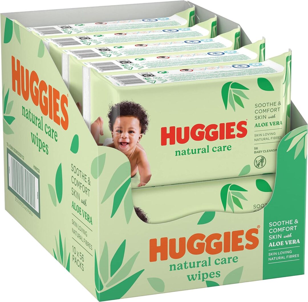 Huggies Baby Wipes Natural Care 56pc (Ctn)