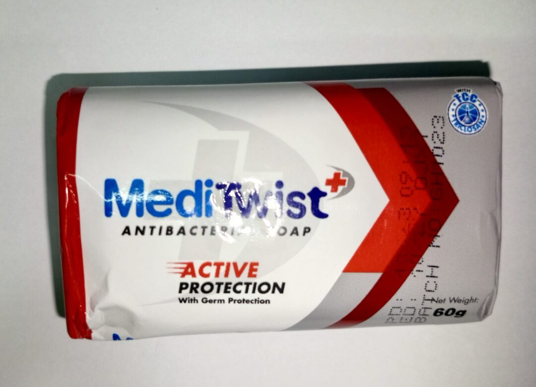 MediTwist Antibacterial Soap Active Protection 60g (12x6) 72pic (Ctn)