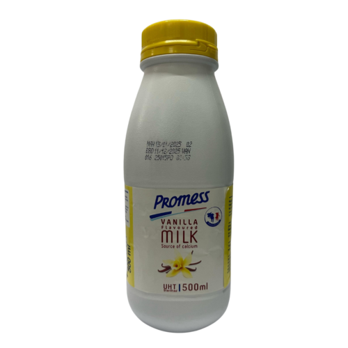 Promess Flavoured Vanilla Drink 500ml 1x12 (Ctn)